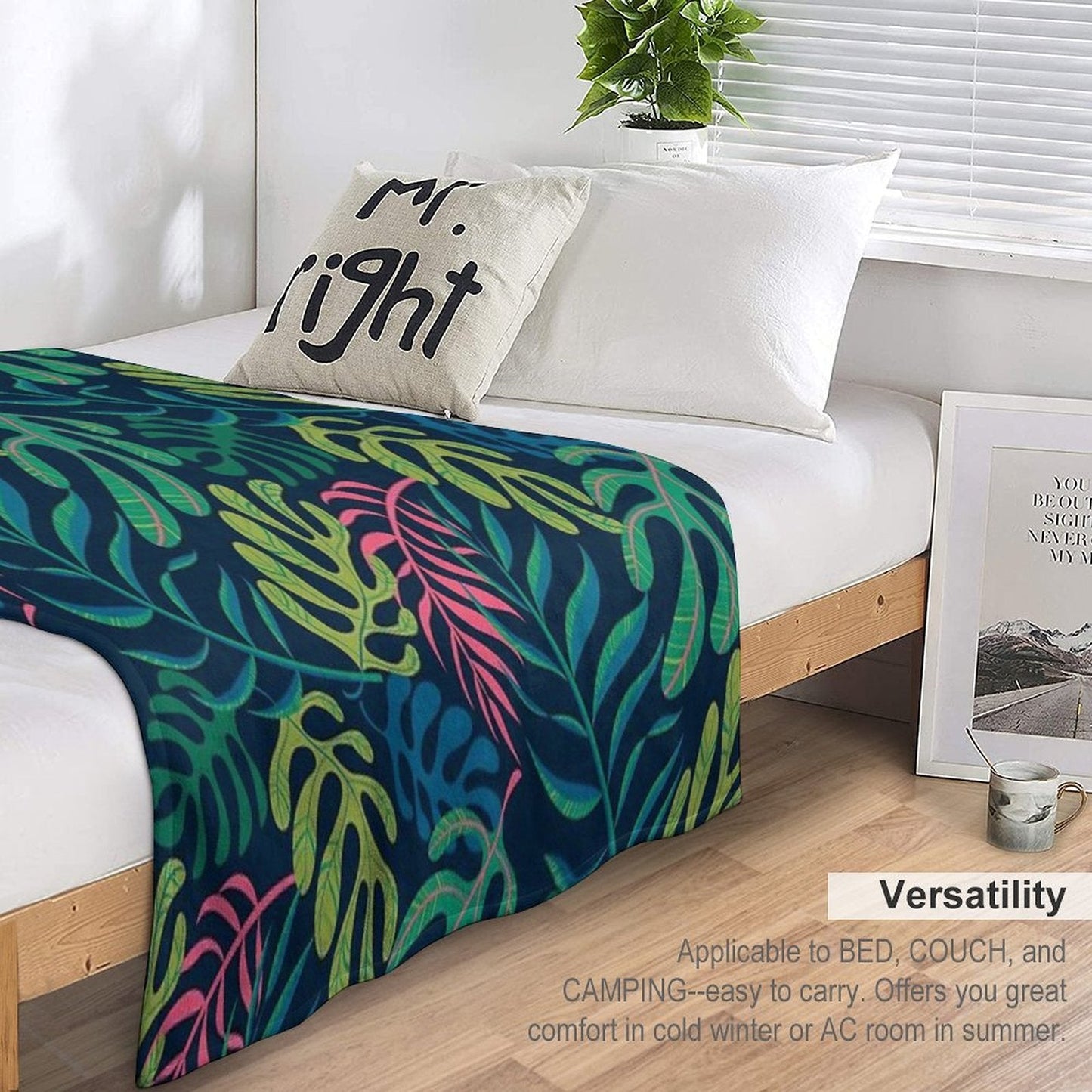 Tropixxx Machine-washable Throw Blanket