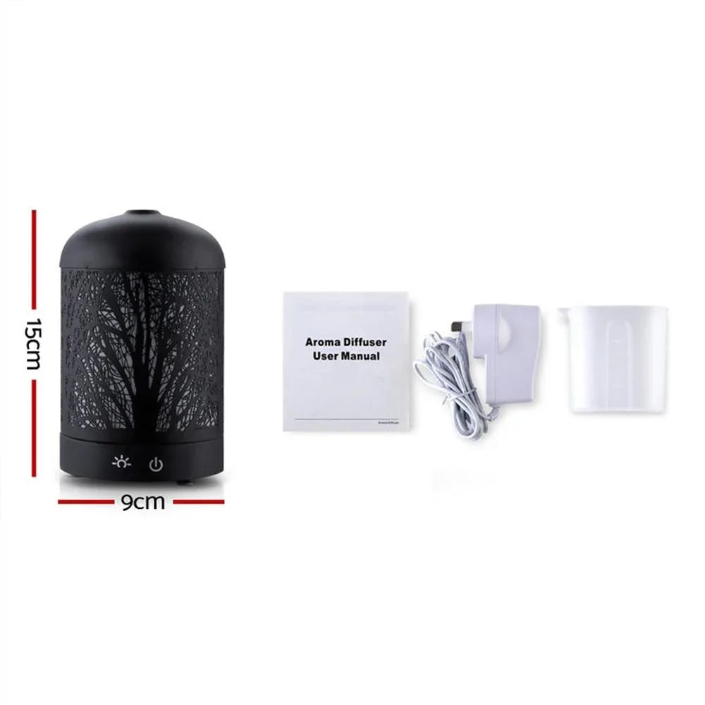 DEVANTI Aroma Diffuser Aromatherapy LED Night Light Iron Air
