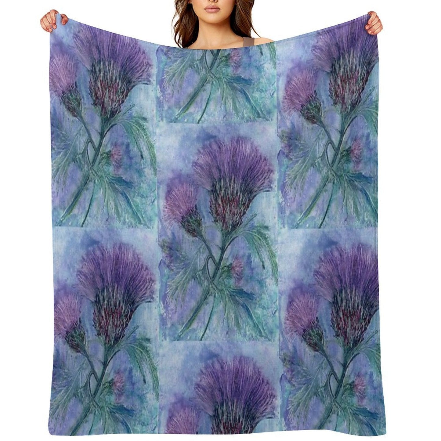 The Thistle Premium Throw Blanket