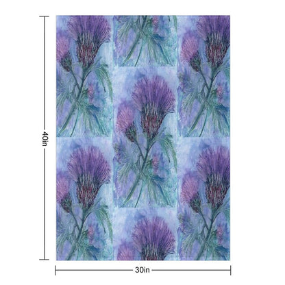The Thistle Premium Throw Blanket